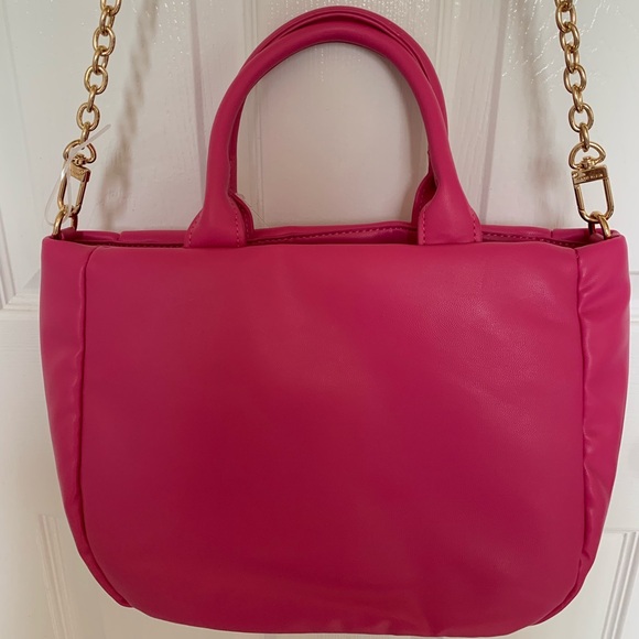 🩷Anne Klein Pink Satchel Purse Crossbody🩷 - Picture 8 of 14